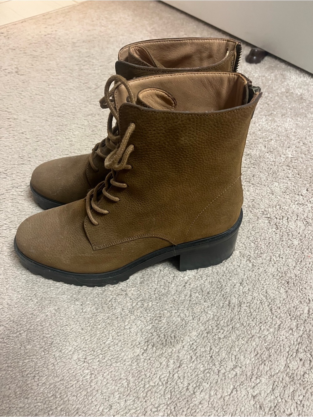 Madewell The Bradley Lace-Up Lugsole Boots